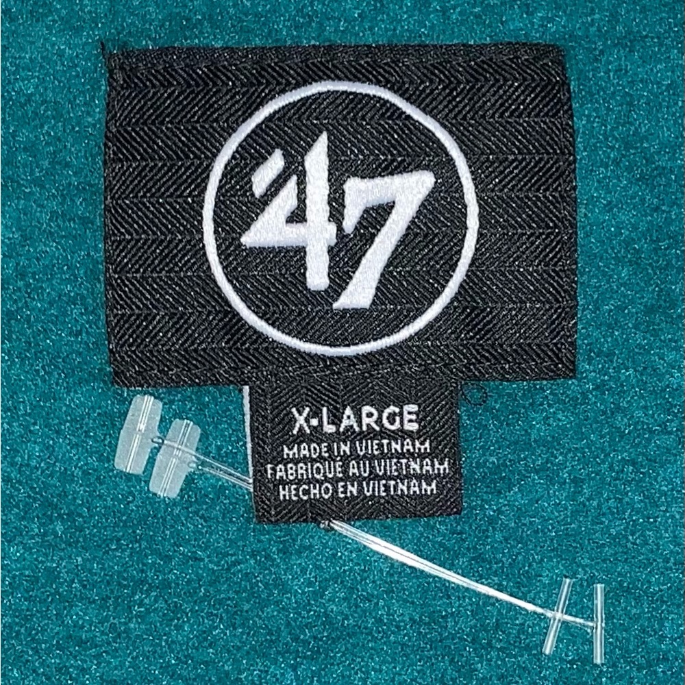 San Antonio Spurs '47 Teal 22/23 City Edition Two-Peat Sweatshirt-Size XL New - Picture 10 of 11